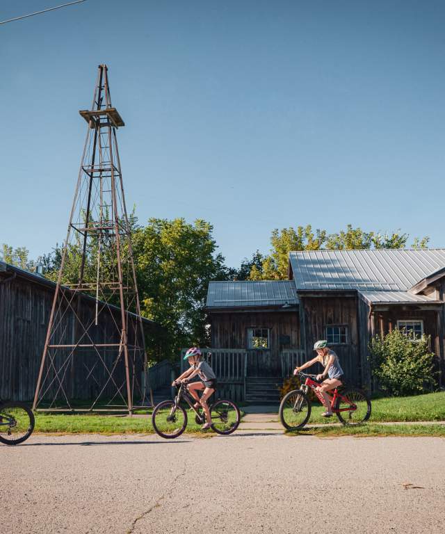 Kids cycling ingersoll