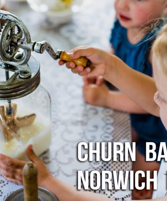 Learn to Churn Butter with The Norwich Museum | Experience Oxford County