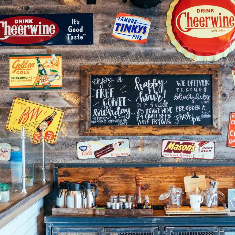 Interior of Henry's Sandwich Station in Fort Lauderdale