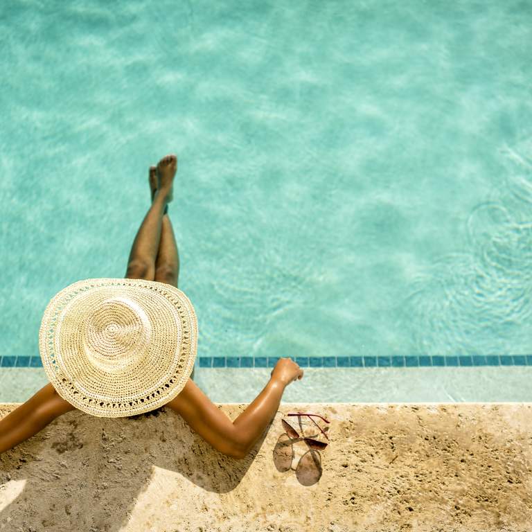 LauderDeals aerial pool