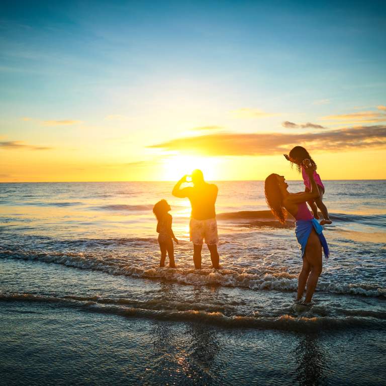 Relax on miles of sunny beaches found along the Georgia coast.