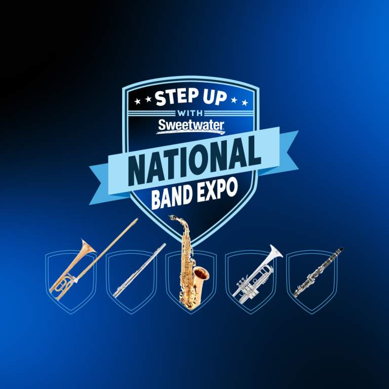 Step Up with Sweetwater National Band Expo