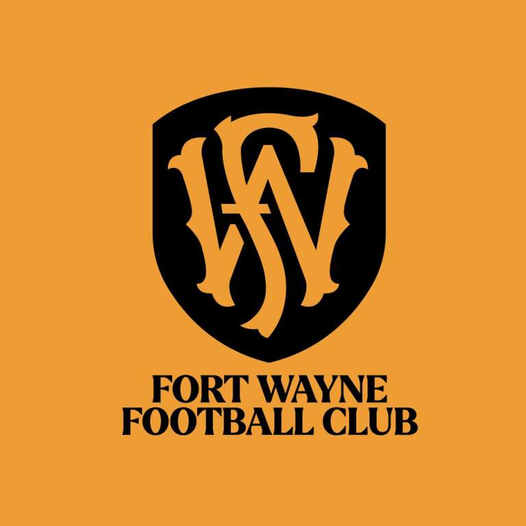 Crest logo for Fort Wayne Football Club. 5/2/2026 vs. the Charlotte Independence