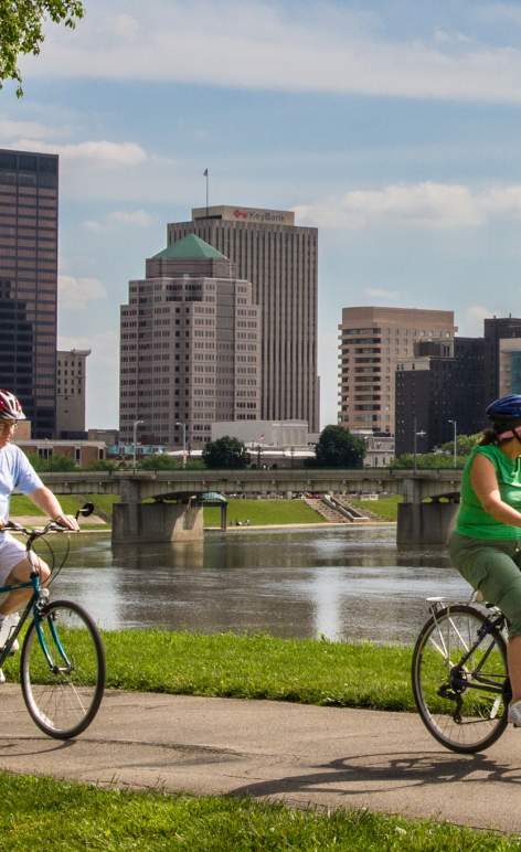 Bicycling Through Dayton
