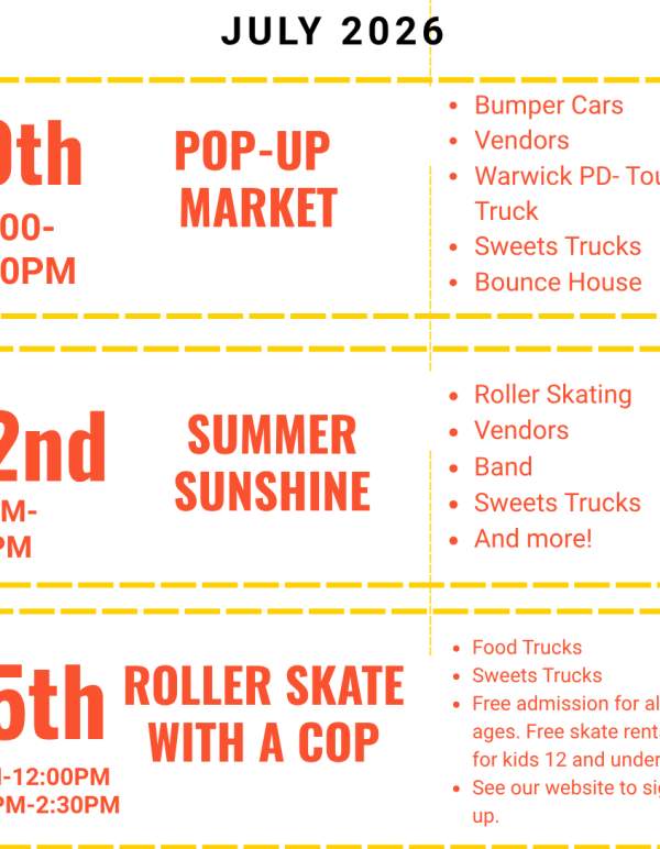 Go for a Whirl and a Spin in Warwick, RI This Summer!
