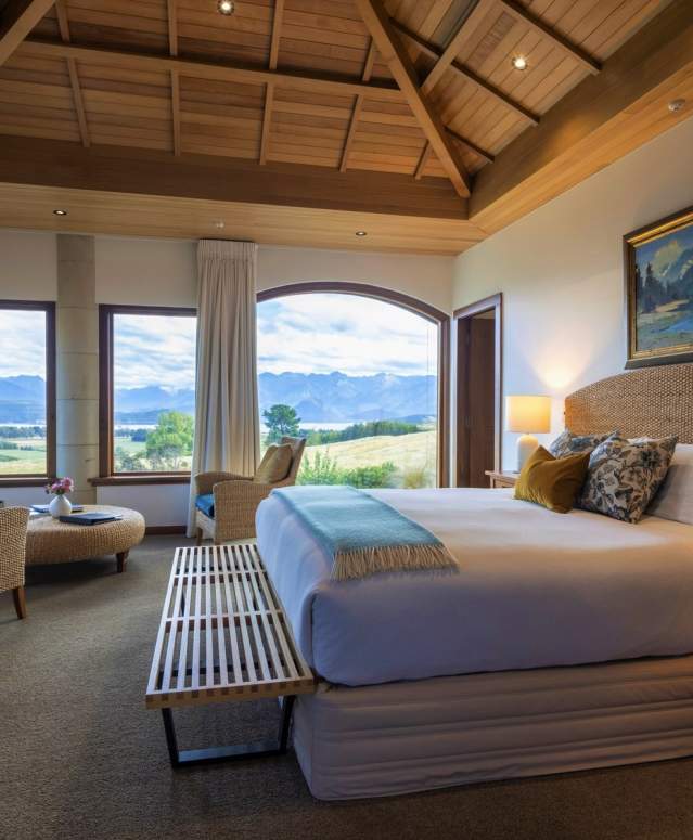 Cabot Lodge Room in Fiordland