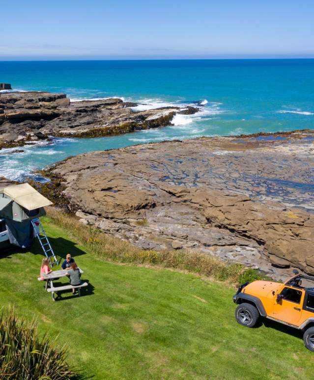 Camping in The Catlins