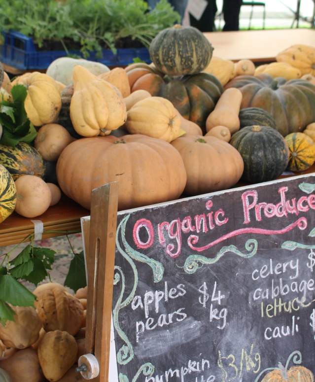 Riverton Heritage Harvest Festival Organic Produce