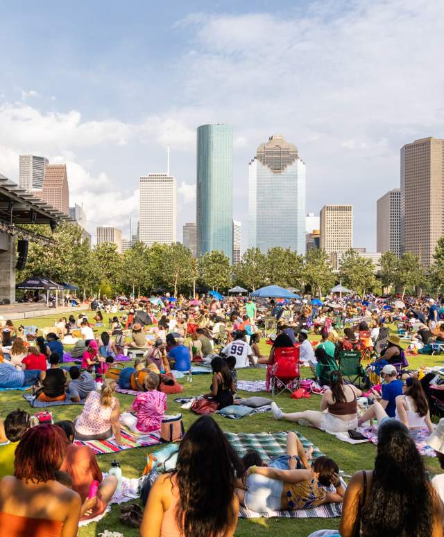 Jazzy Sundays in Buffalo Bayou Park