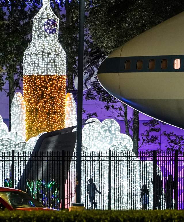 Galaxy Lights at Space Center Houston