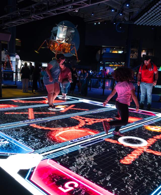 The Galaxy's Game at Space Center Houston