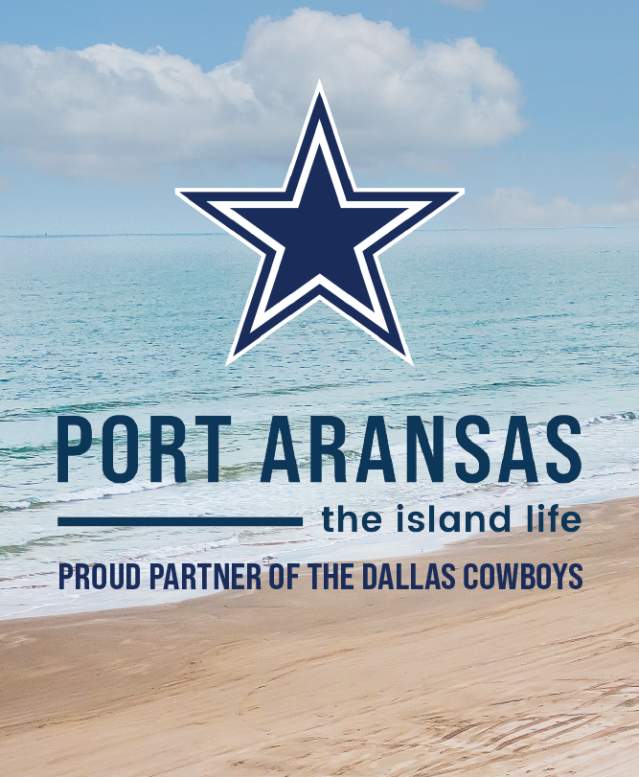 Port Aransas - Proud Partner of the Dallas Cowboys Hero