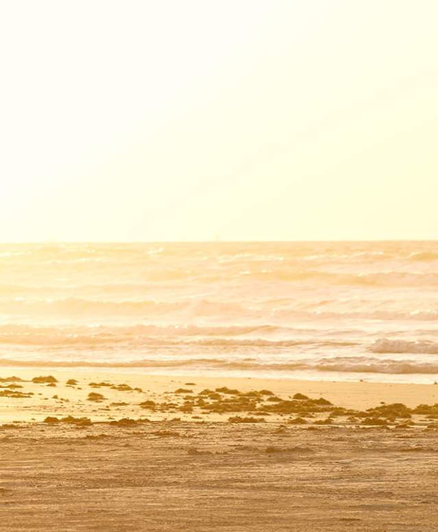 Fall beach