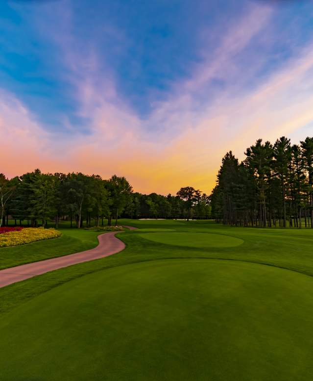 Aim for par at one of Wisconsin's best public courses at the SentryWorld golf course.