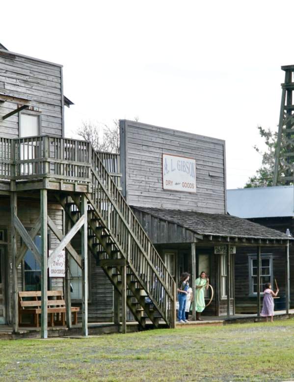 Exterior of the General Store and Spindletop in Beaumont