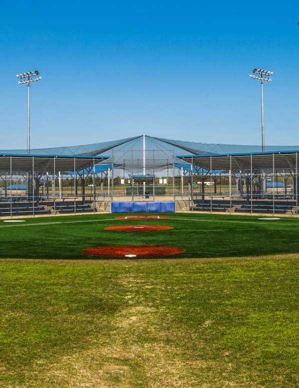 Ford Park Fields Bleachers In Beaumont, TX