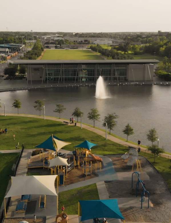 The Event Centre Aerial Overview