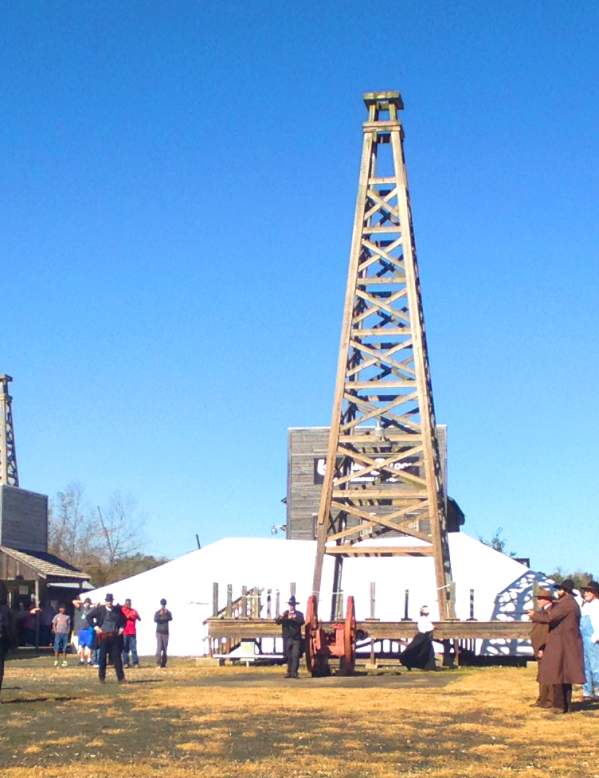 Historic characters portray live in a 1901 Boomtown.