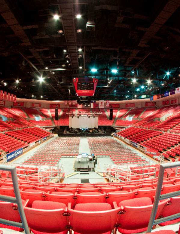 Lamar University Montagne Center In Beaumont, TX