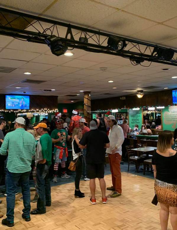 People socializing at MacKenzie's Pub