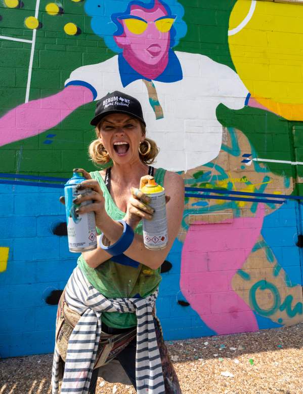 Spray Paint Mural Fest