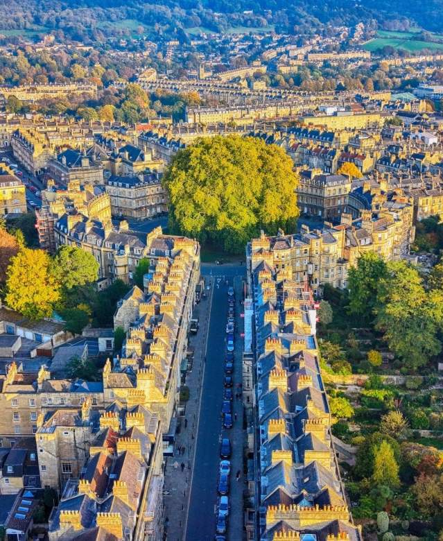 Bath Aerial View