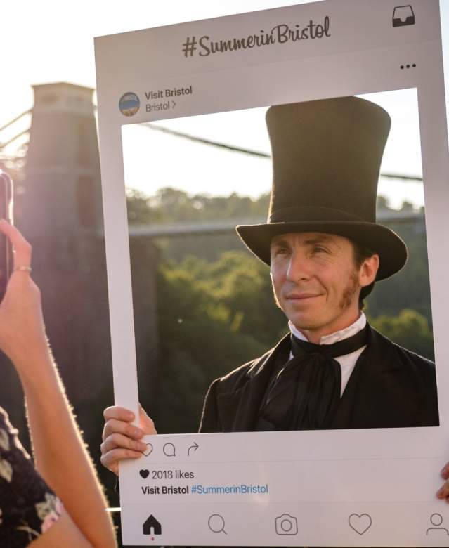 Brunel at #SummerinBristol Influencer Event 2019. Credit Evan Dawson