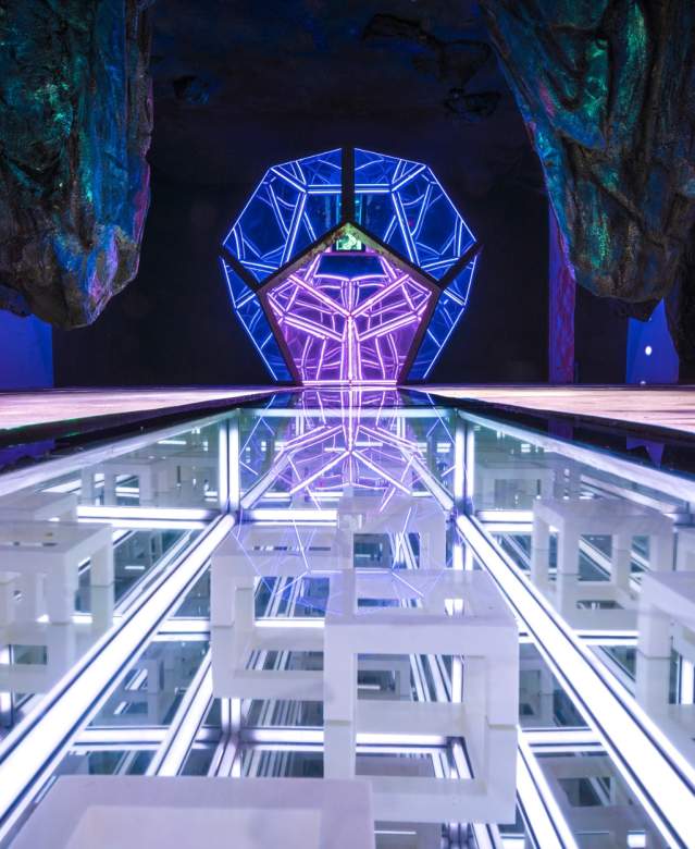 The 'Galaxy' area of Wake The Tiger Bristol - credit Andre Pattenden