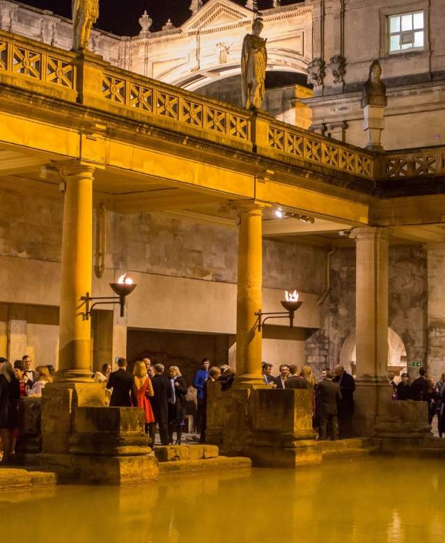 Roman Baths Evening Party