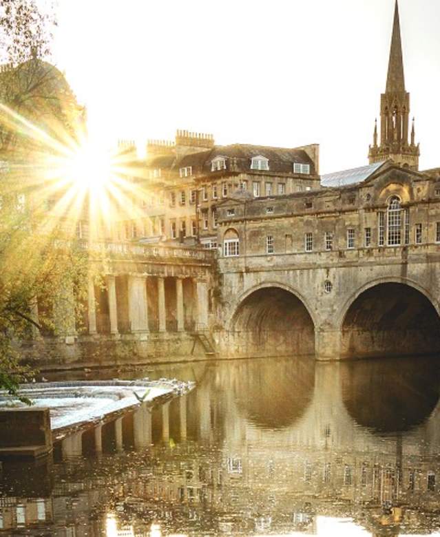 Bath Pulteney Bridge - Sunset