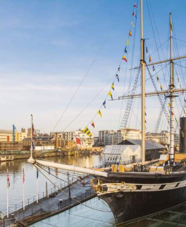SS Great Britain at Bristol Dockyards - credit SS Great Britain
