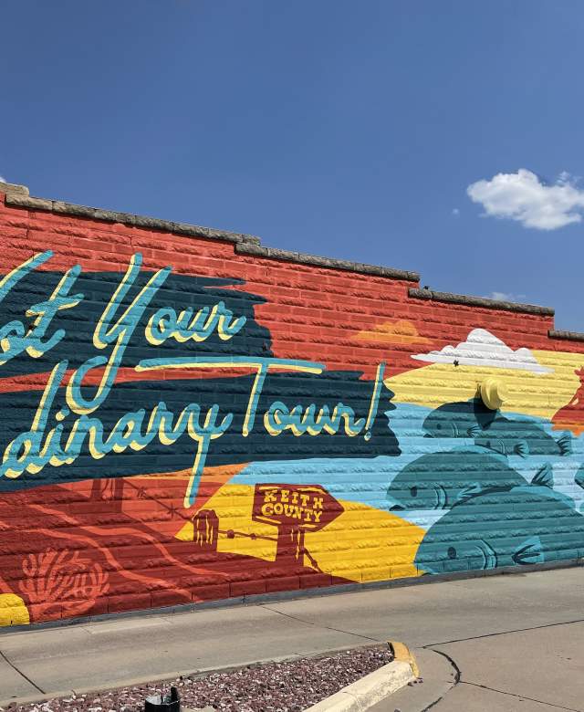 Not Your Ordinary Town Mural