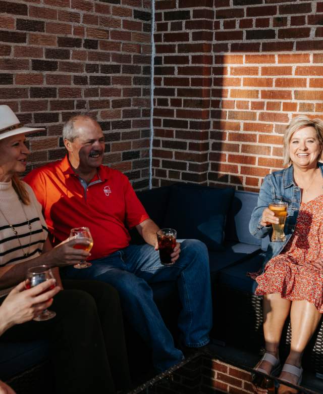 Friends at Brewery