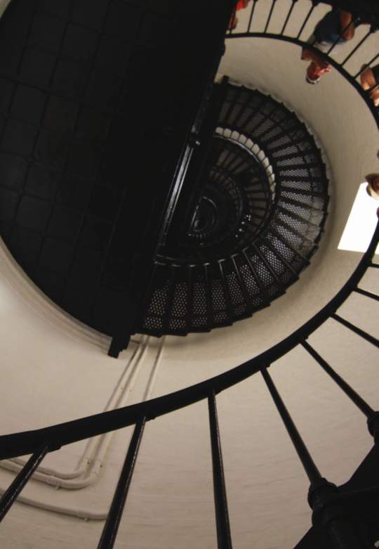 Climbing Bodie Island Lighthouse