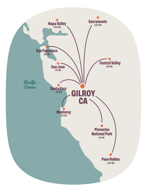 Hub Map (Central Valley)