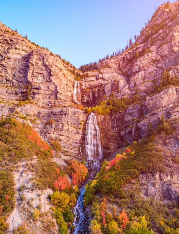 fall bridal veil falls