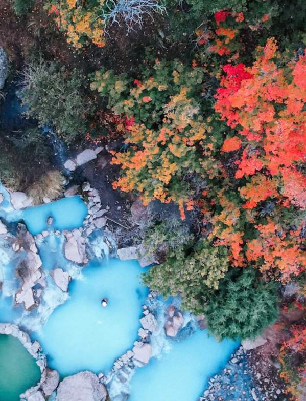 fifth water hotsprings fall