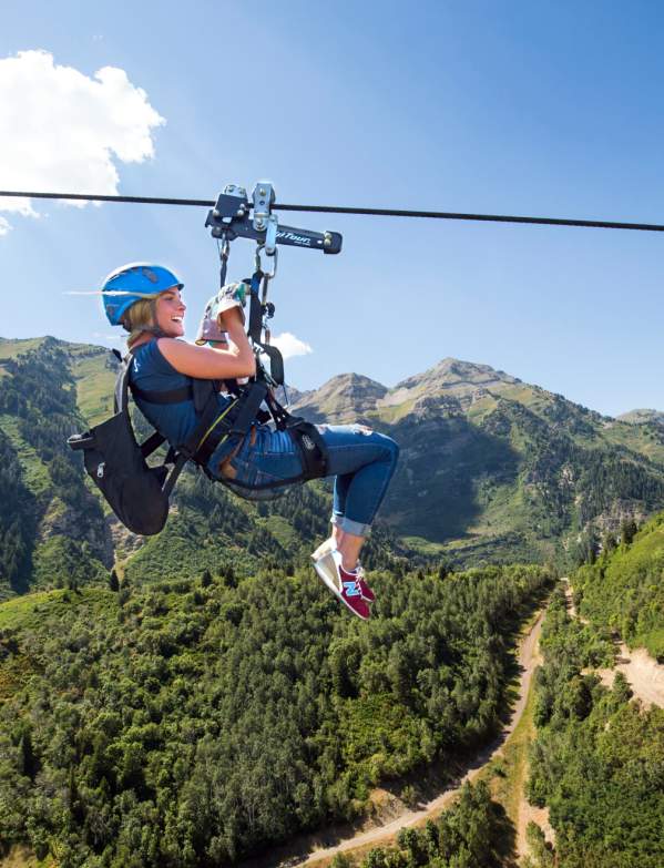 Summer Zipline Sundance