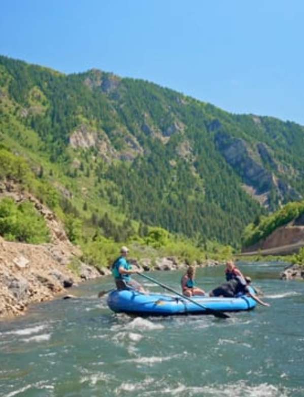 Rafting the Provo River