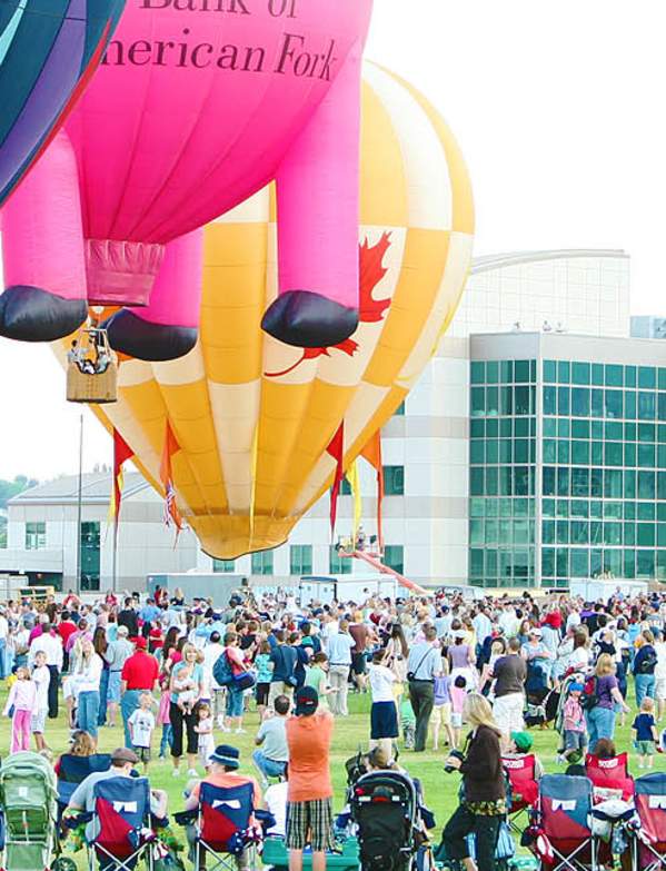 Utah Valley Hot Air balloons