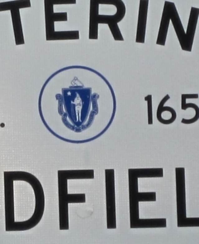 Medfield MA  entering sign
