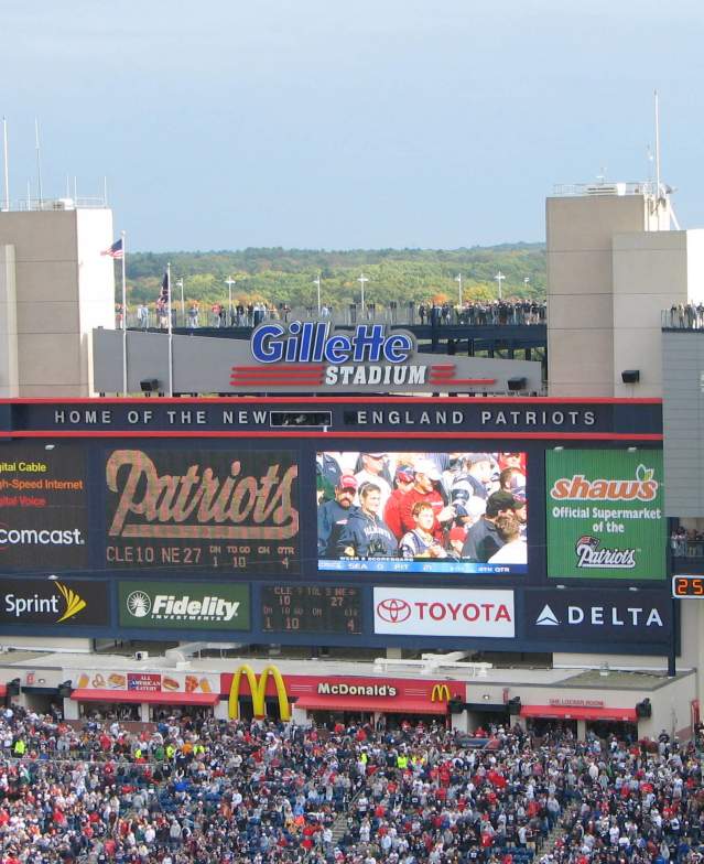 Foxboro MA Gillette Stadium