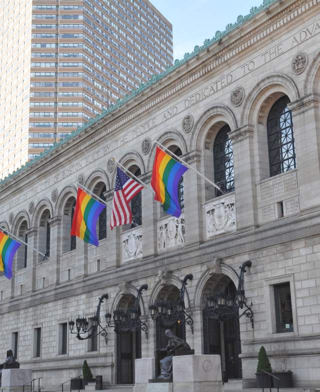 LGBT Library Flags