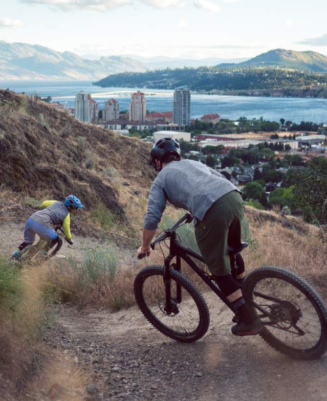 Golden Trails Mountain Biking in Kelowna