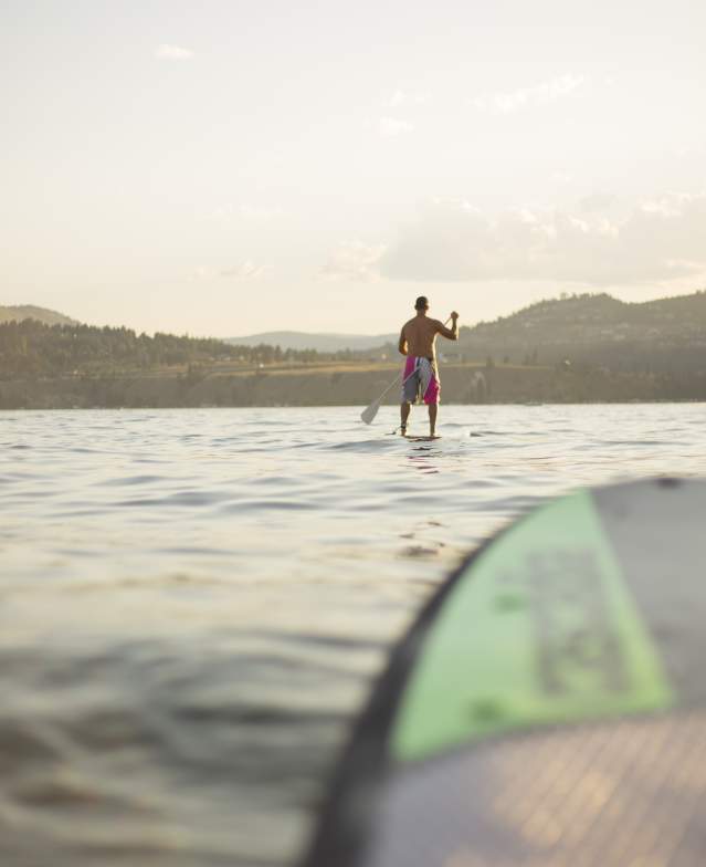 Stand Up Paddleboard at Sunset