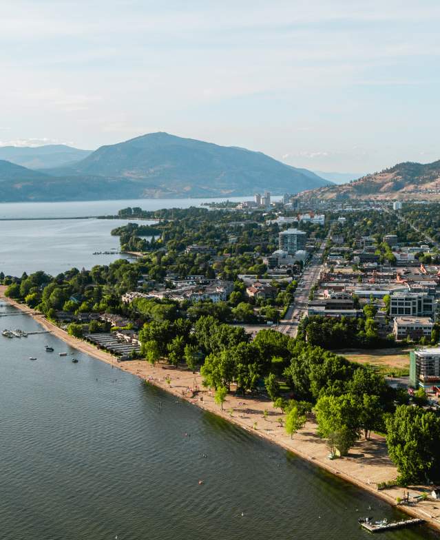 Pandosy Aerial