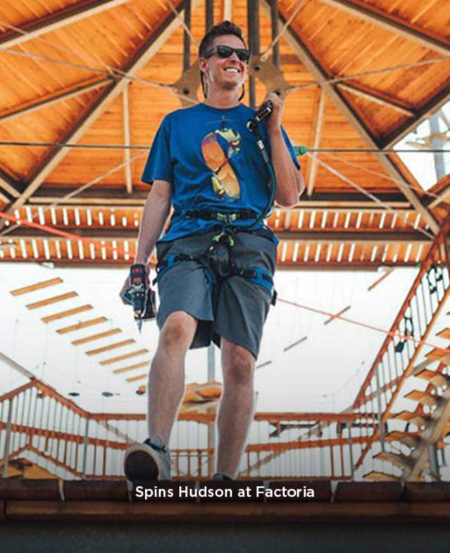 Spins Hudson at Factoria