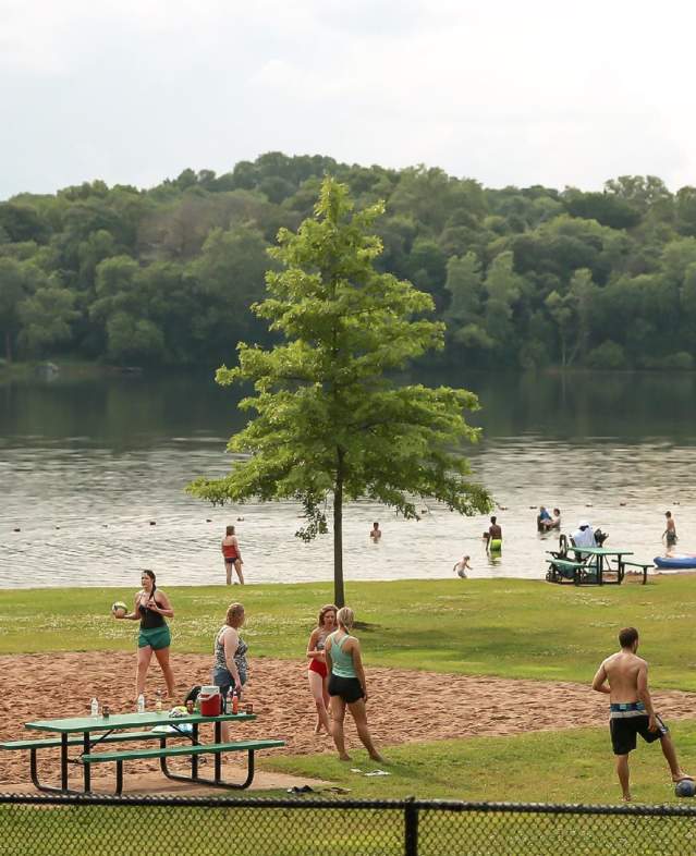 Beach and Lake