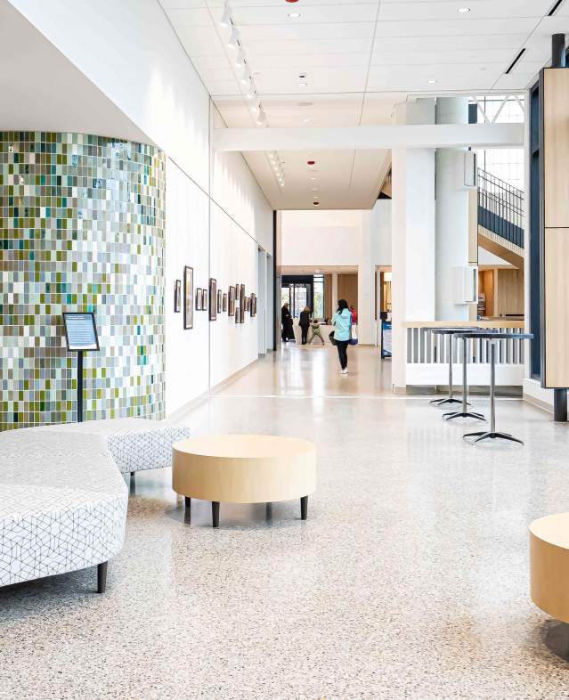 Woodbury Central Park pre-function space