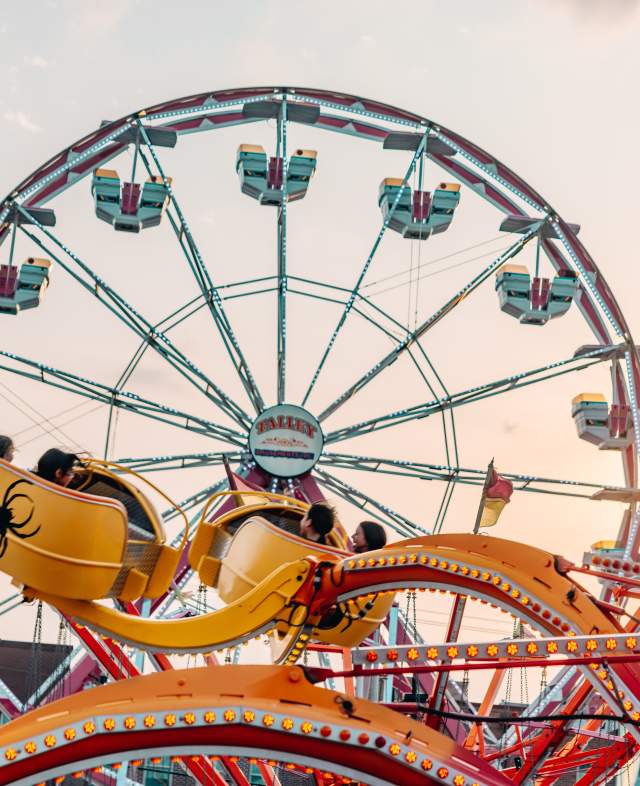Midway at festival